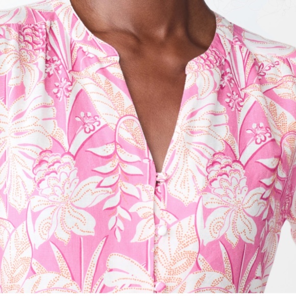 J McLaughlin NWOT Cunningham Dress in Field Blooms, XL - Picture 2 of 8